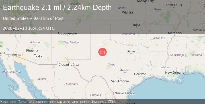 Map of WESTERN TEXAS