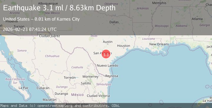 Map of SOUTHERN TEXAS