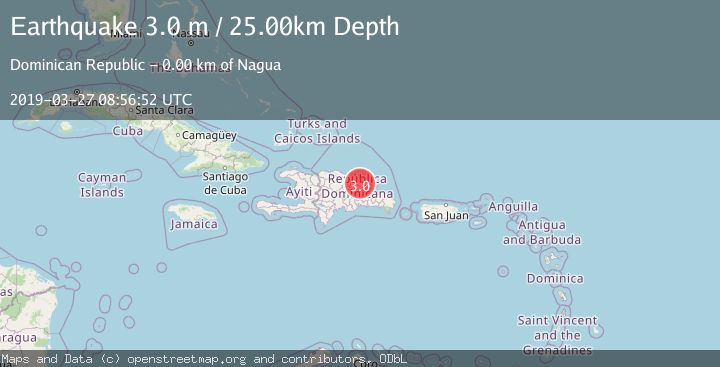 Map of DOMINICAN REPUBLIC