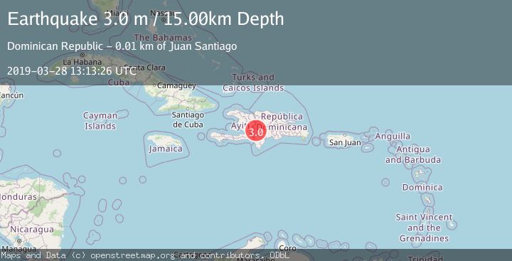 Map of DOMINICAN REPUBLIC
