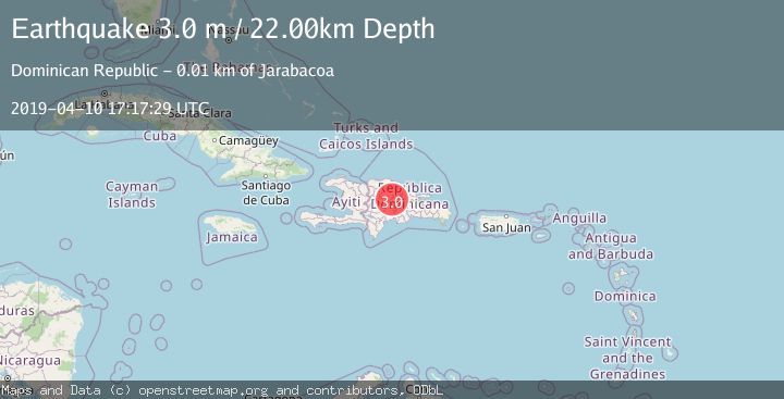 Map of DOMINICAN REPUBLIC