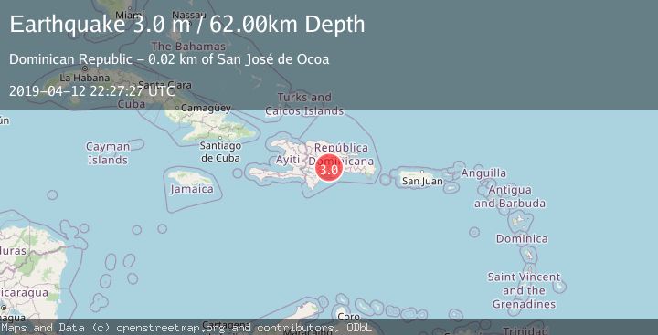 Map of DOMINICAN REPUBLIC