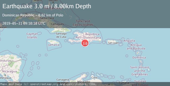 Map of DOMINICAN REPUBLIC