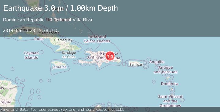 Map of DOMINICAN REPUBLIC