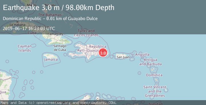 Map of DOMINICAN REPUBLIC