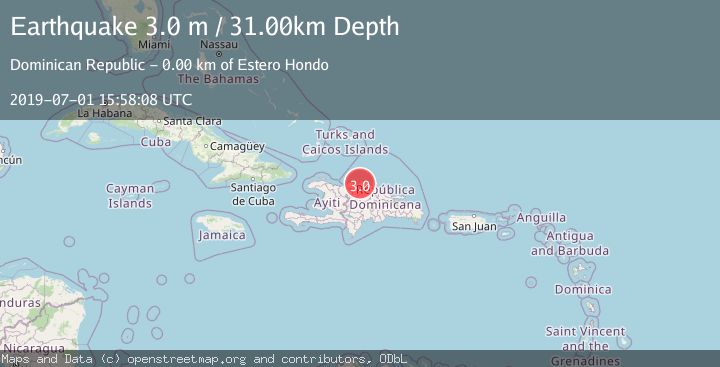 Map of DOMINICAN REPUBLIC