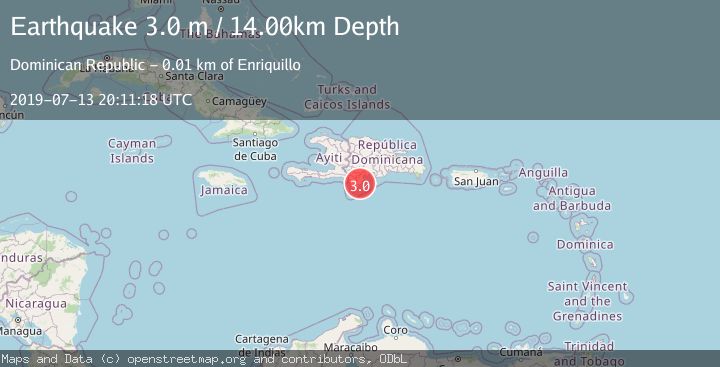 Map of DOMINICAN REPUBLIC