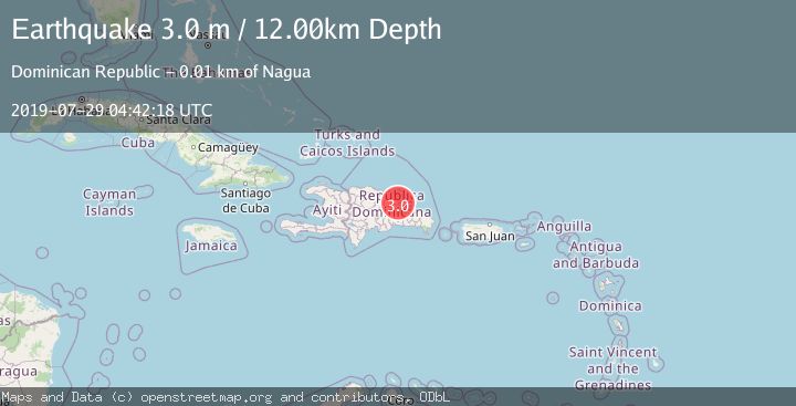 Map of DOMINICAN REPUBLIC