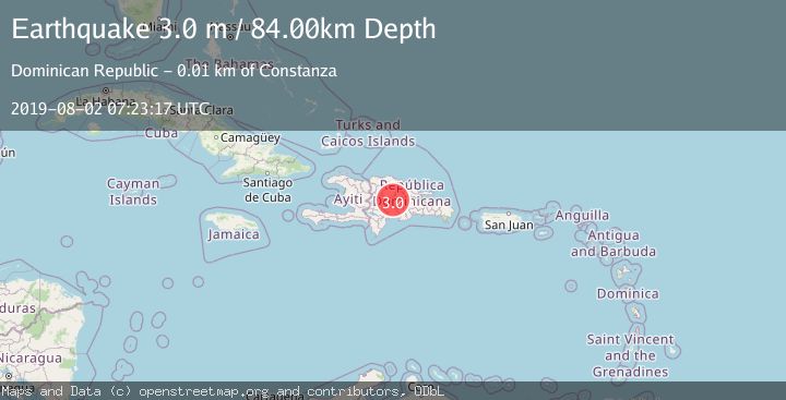 Map of DOMINICAN REPUBLIC