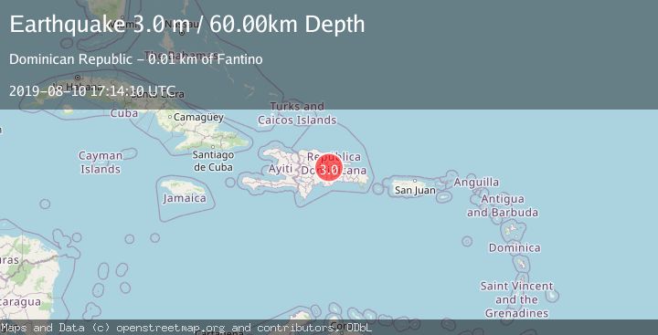 Map of DOMINICAN REPUBLIC