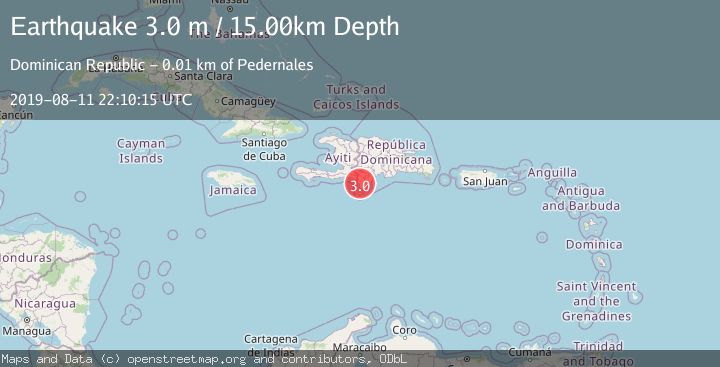 Map of DOMINICAN REPUBLIC