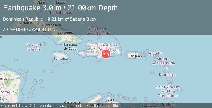 Map of DOMINICAN REPUBLIC
