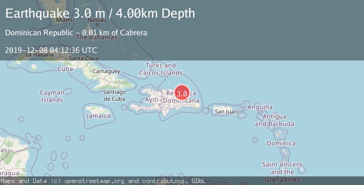 Map of DOMINICAN REPUBLIC