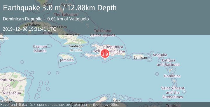 Map of DOMINICAN REPUBLIC