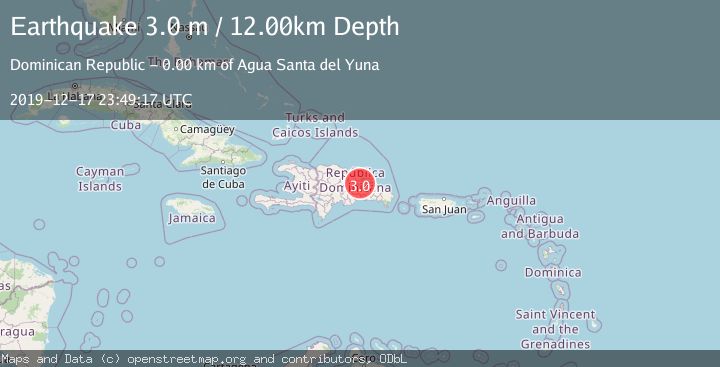 Map of DOMINICAN REPUBLIC