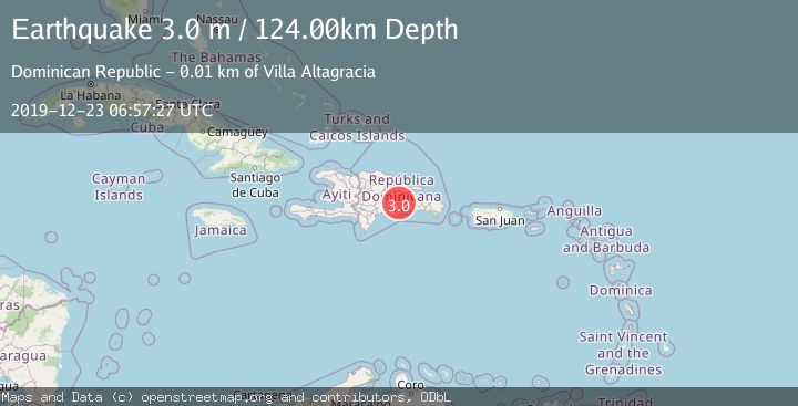 Map of DOMINICAN REPUBLIC