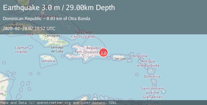 Map of DOMINICAN REPUBLIC