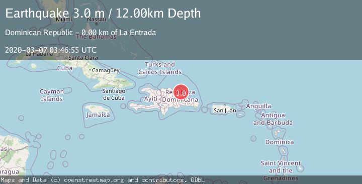 Map of DOMINICAN REPUBLIC