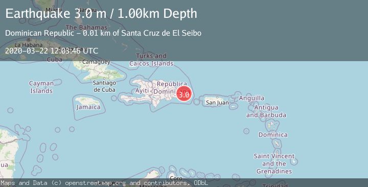Map of DOMINICAN REPUBLIC