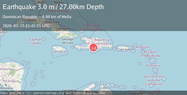 Map of DOMINICAN REPUBLIC