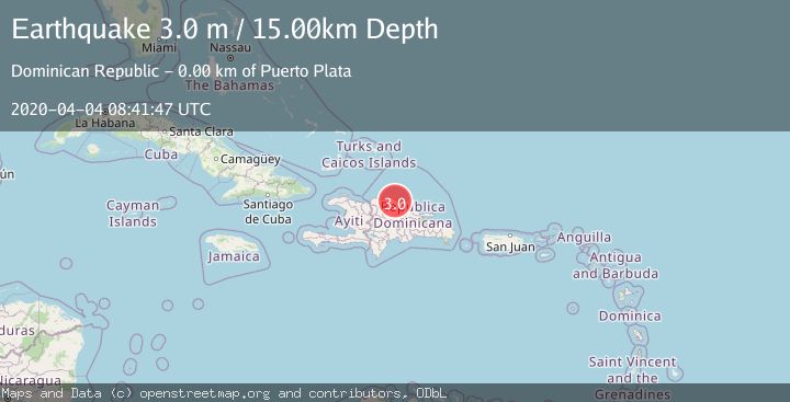 Map of DOMINICAN REPUBLIC