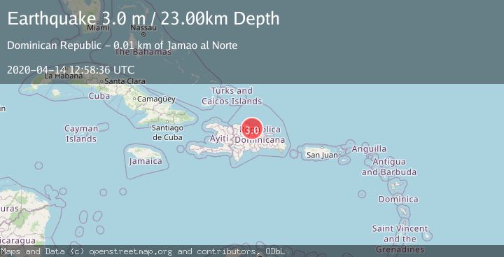 Map of DOMINICAN REPUBLIC