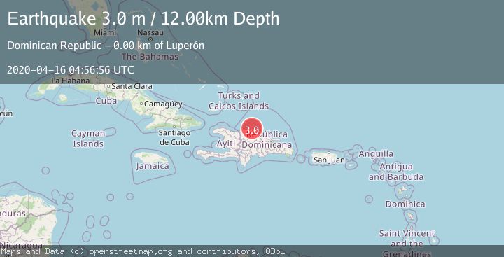 Map of DOMINICAN REPUBLIC
