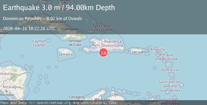 Map of DOMINICAN REPUBLIC