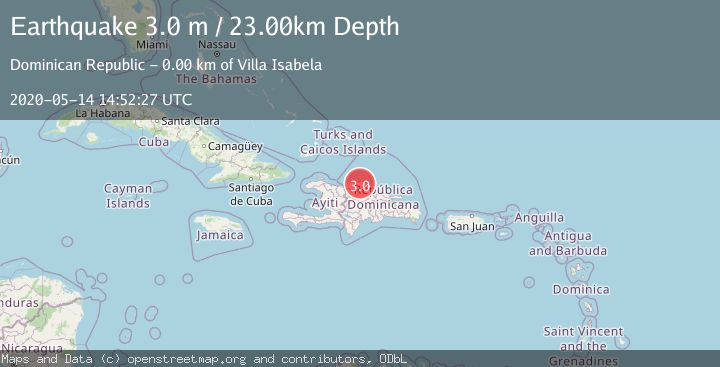 Map of DOMINICAN REPUBLIC