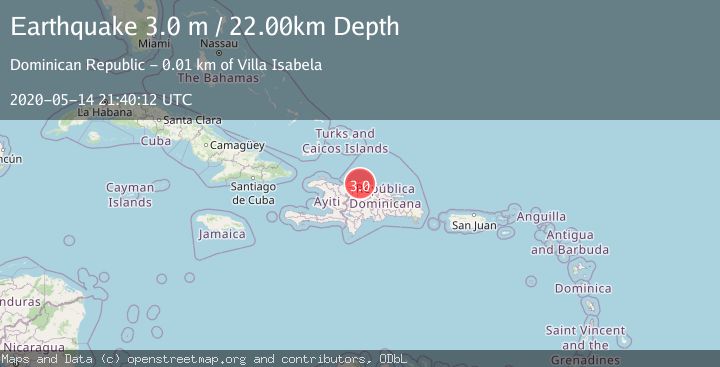 Map of DOMINICAN REPUBLIC