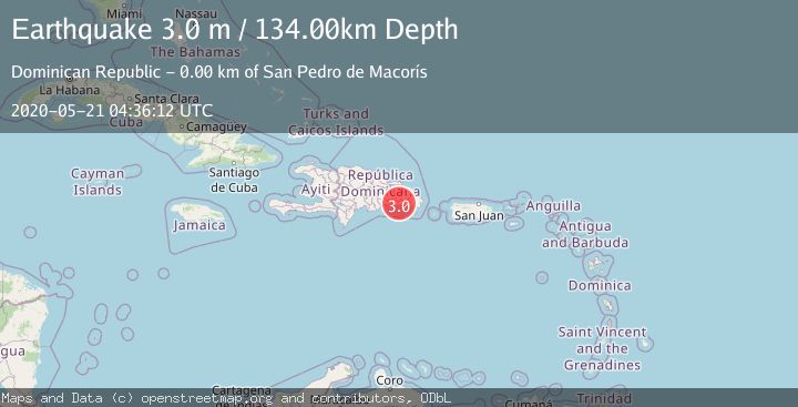 Map of DOMINICAN REPUBLIC