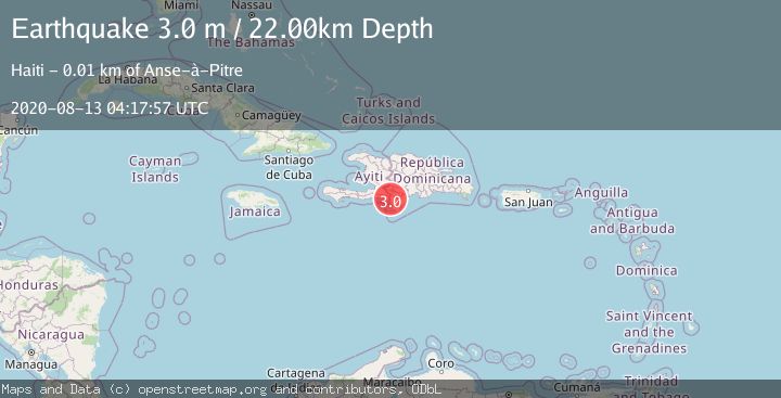 Map of DOMINICAN REPUBLIC