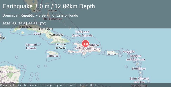 Map of DOMINICAN REPUBLIC