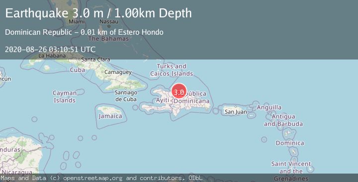 Map of DOMINICAN REPUBLIC
