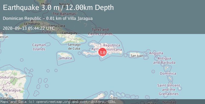 Map of DOMINICAN REPUBLIC