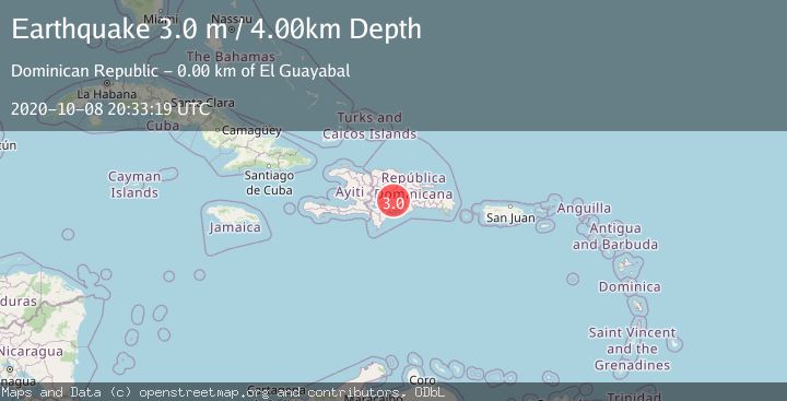 Map of DOMINICAN REPUBLIC