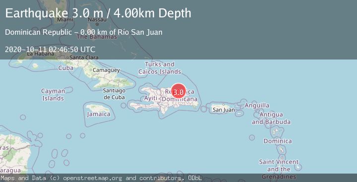 Map of DOMINICAN REPUBLIC