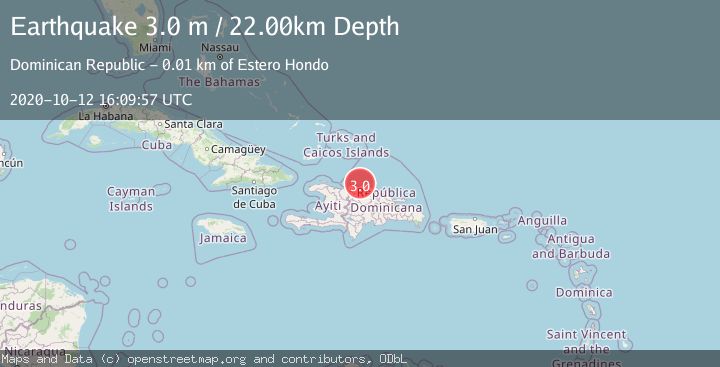 Map of DOMINICAN REPUBLIC REGION