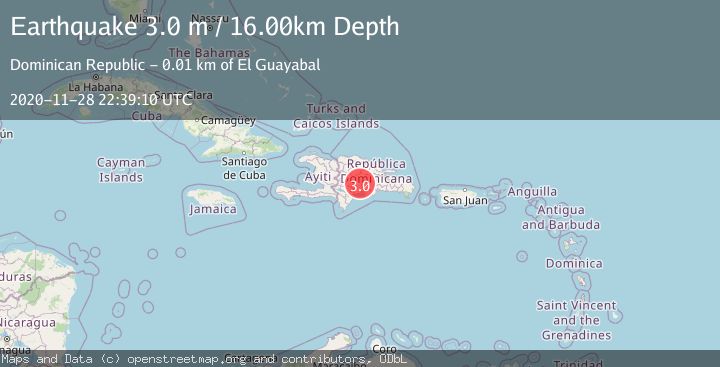 Map of DOMINICAN REPUBLIC