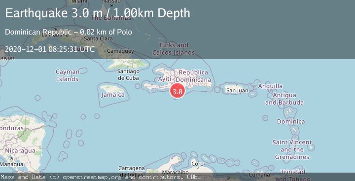 Map of DOMINICAN REPUBLIC