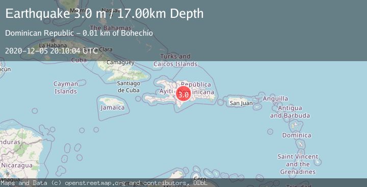 Map of DOMINICAN REPUBLIC