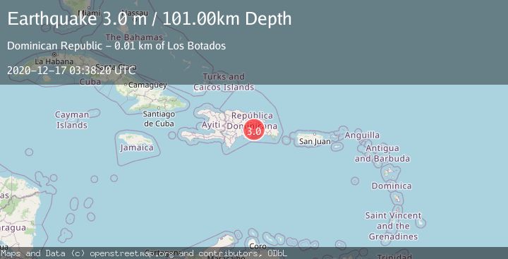 Map of DOMINICAN REPUBLIC