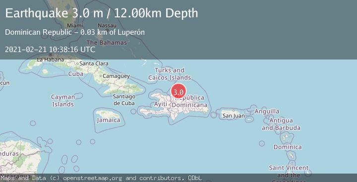 Map of DOMINICAN REPUBLIC REGION