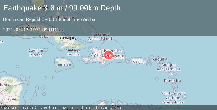 Map of DOMINICAN REPUBLIC