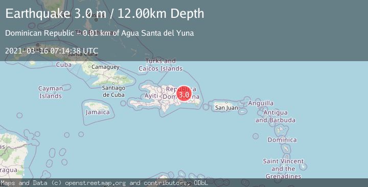 Map of DOMINICAN REPUBLIC