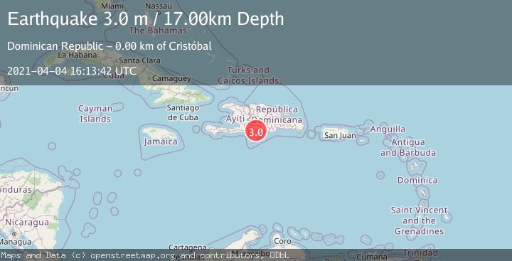 Map of DOMINICAN REPUBLIC