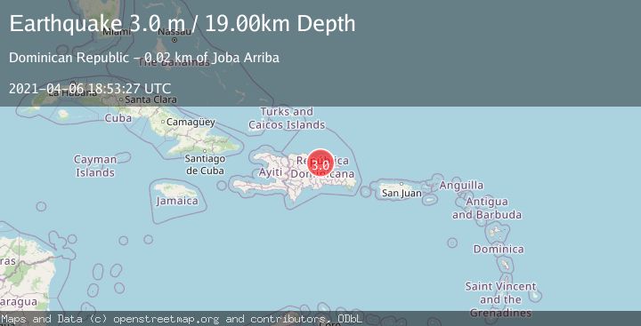 Map of DOMINICAN REPUBLIC