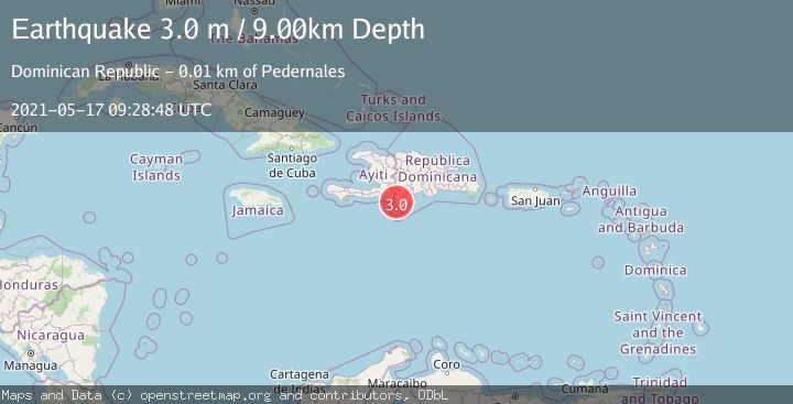 Map of DOMINICAN REPUBLIC