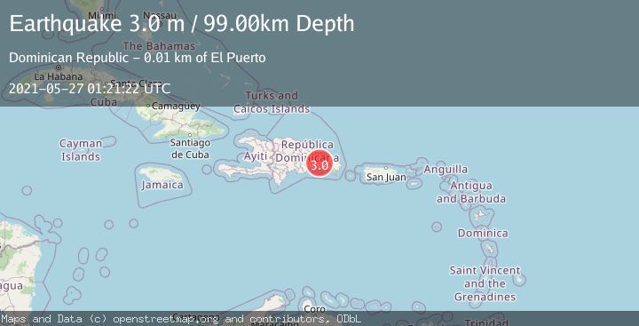 Map of DOMINICAN REPUBLIC