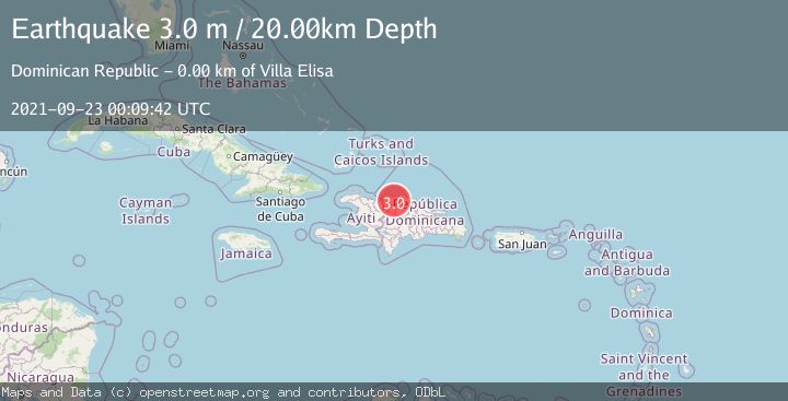 Map of DOMINICAN REPUBLIC